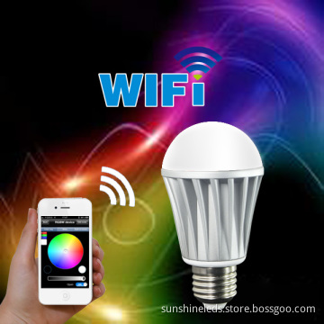 2014 New 7W RGB/Warm White LED Bulb